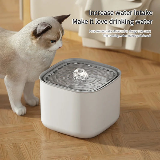 Fontaine à Eau Automatique pour Chat & Chien  — Hydratation Silencieuse & Continue